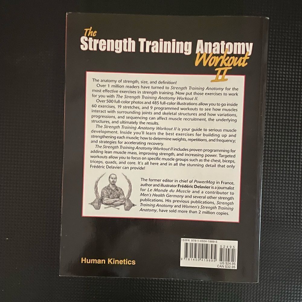 New STRENGTH TRAINING ANATOMY WORKOUT 2. - Paperback - Picture 3 of 4
